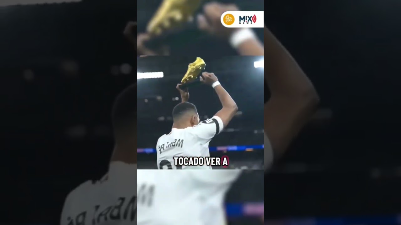 🎖️ Mbappé gana la Bota de Oro en el Bernabéu 😬⚽