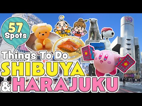 Things to do in Shibuya & Harajuku, Tokyo 2024 / Japan Travel Itinerary