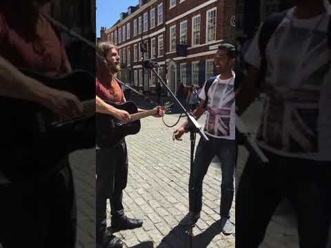 Talented white guy ( Joska de Langen) Sung Sinhala Song (API HANGUM VALATA IADADEE MOHOTHAK)