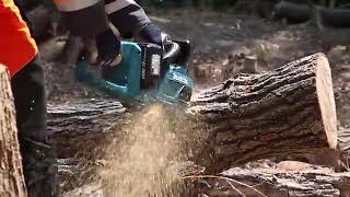MAKITA Аккумуляторная цепная пила 35см 2x18V DUC355PT2 (Photo 4)