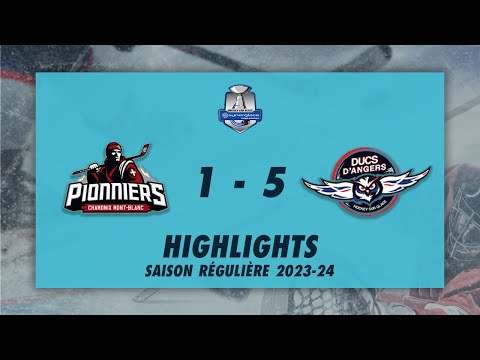 Pionniers de Chamonix 1-5 Ducs d'Angers - Highlights - Synerglace Ligue Magnus 2023/24