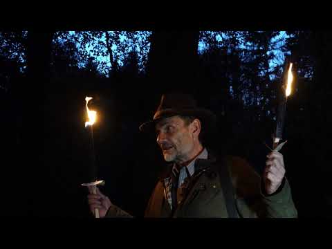 Weihnachtliche Fackelgrüße aus dem Muttental