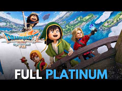 Dragon Quest VII: Reimagined - FULL GAME 100% PLATINUM Longplay Walkthrough 4K60FPS - No Commentary