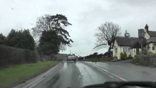 preview picture of video 'Driving On The A449 From Ledbury To Malvern Wells, Worcestershire, England 15th March 2013'