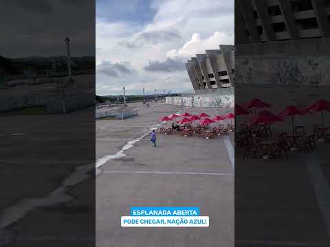 Esplanada do Mineirão-MG Aberta.