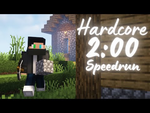 CyberSpace - Minecraft Hardcore Speedrun - 2:00 Set Seed Glitchless
