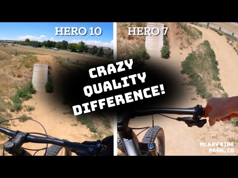 GoPro Hero 10 Black VS. GoPro Hero 7 Silver