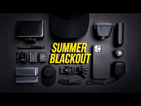 Summer Blackout EDC 2021 (Everyday Carry) - What's In My Pockets Ep. 45