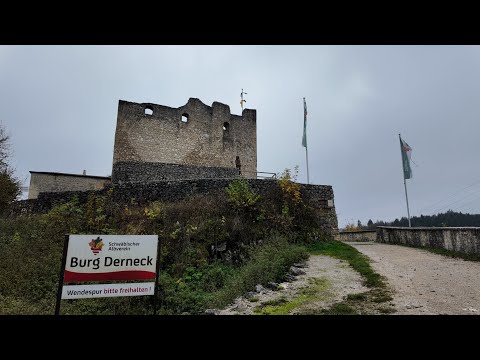 Burg Derneck, Hayingen, Baden Württemberg, Germany,.