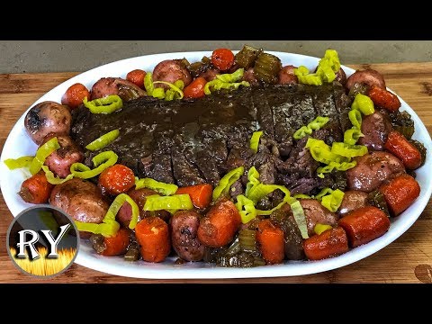 Wagyu Skillet Roast With Potatoes, Carrots, And A...