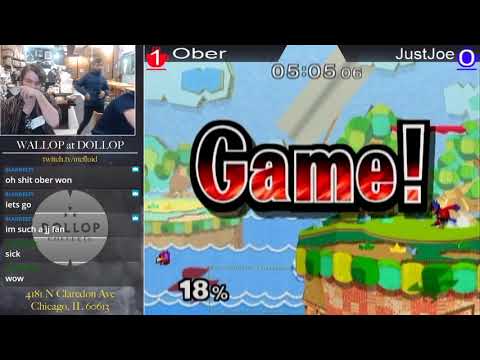 Wallop at Dollop #11 Grand FInals - Ober (Falco) vs JustJoe (Fox)