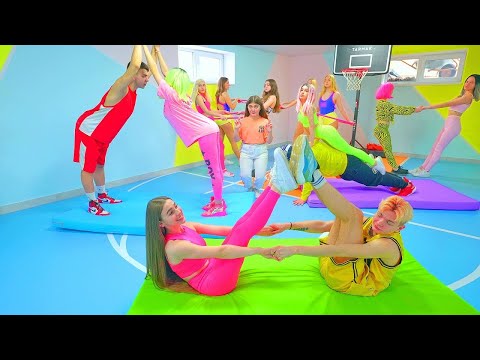 Défi Yoga à l'école de Diana ! | De Nerd E-GIRL à Soft PRINCESSE !