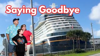 Disney Treasure Debarkation Day | Haunted Mansion Tour | Laundry Room Tour