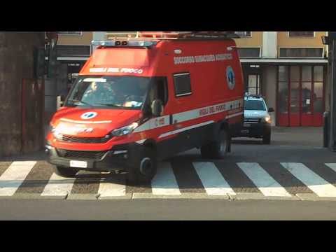 Sommozzatori Vigili Del Fuoco Milano/Italian Fire Engine