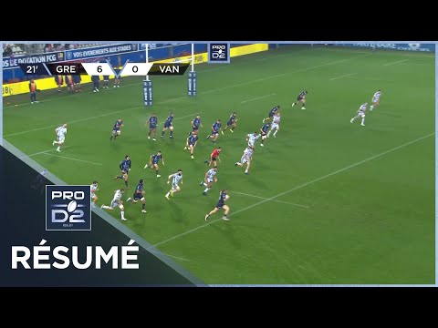 PRO D2 Saison 2023-2024 J12 - Résumé FC Grenoble Rugby - RC Vannes