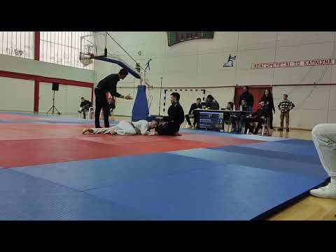 CHRISTOS NTOKO  - OPEN BLUE BELT semifinal - GREEK BJJ NATIONALS 2022 | OCTAGON ACADEMY