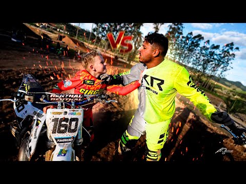 Renato challenged me to a race!