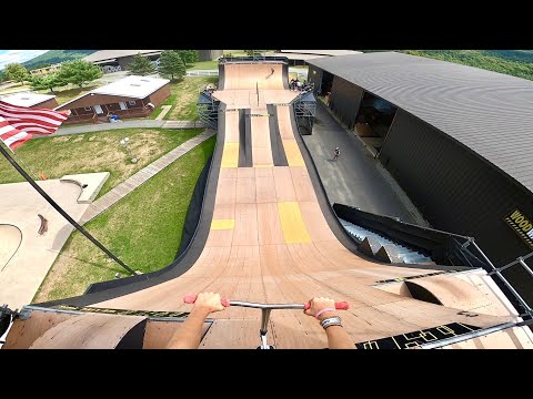 UNREAL MEGA RAMP SCOOTER TRICKS.