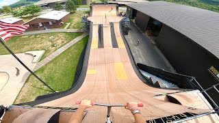 UNREAL MEGA RAMP SCOOTER TRICKS.