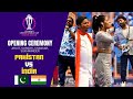 Opening Ceremony Pakistan Vs India Arijit Sunidhi Shankar Sukhwinder ICC World Cup 2023