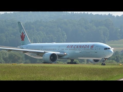 Zurich Airport Plane Spotting - Takeoffs on Runway 16