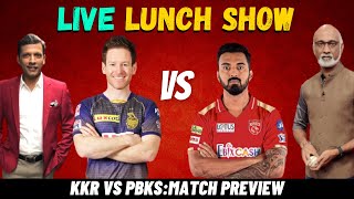 KKR vs PBKS Live Match Preview | CSK vs SRH Post Match Analysis | The Dressing Room Show Live