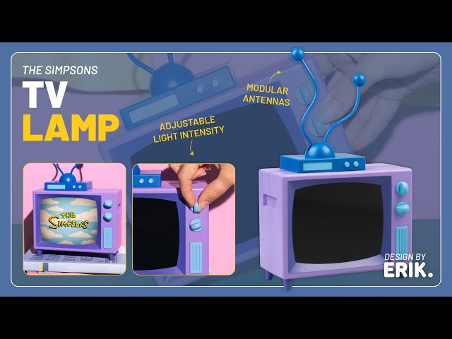 Vídeo relacionado con Grupo Erik Simpsons Lampara escritorio - Simpsons regalo