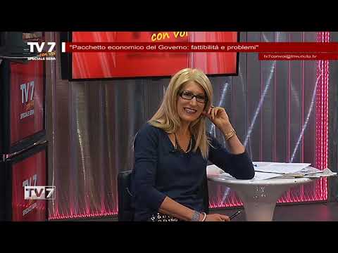 Tv7 con Voi sera del 15/5/2018 - Pacchetto economico del Governo (5 di 7)