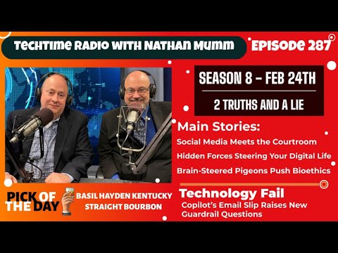 287: TechTime Radio: Big Tech, Biodrones, and Memory Scarcity Define the Hour | 2/24/26