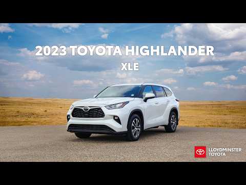 2023 Toyota Highlander XLE AWD in White for sale at Lloydminster Toyota in Lloydminster, AB