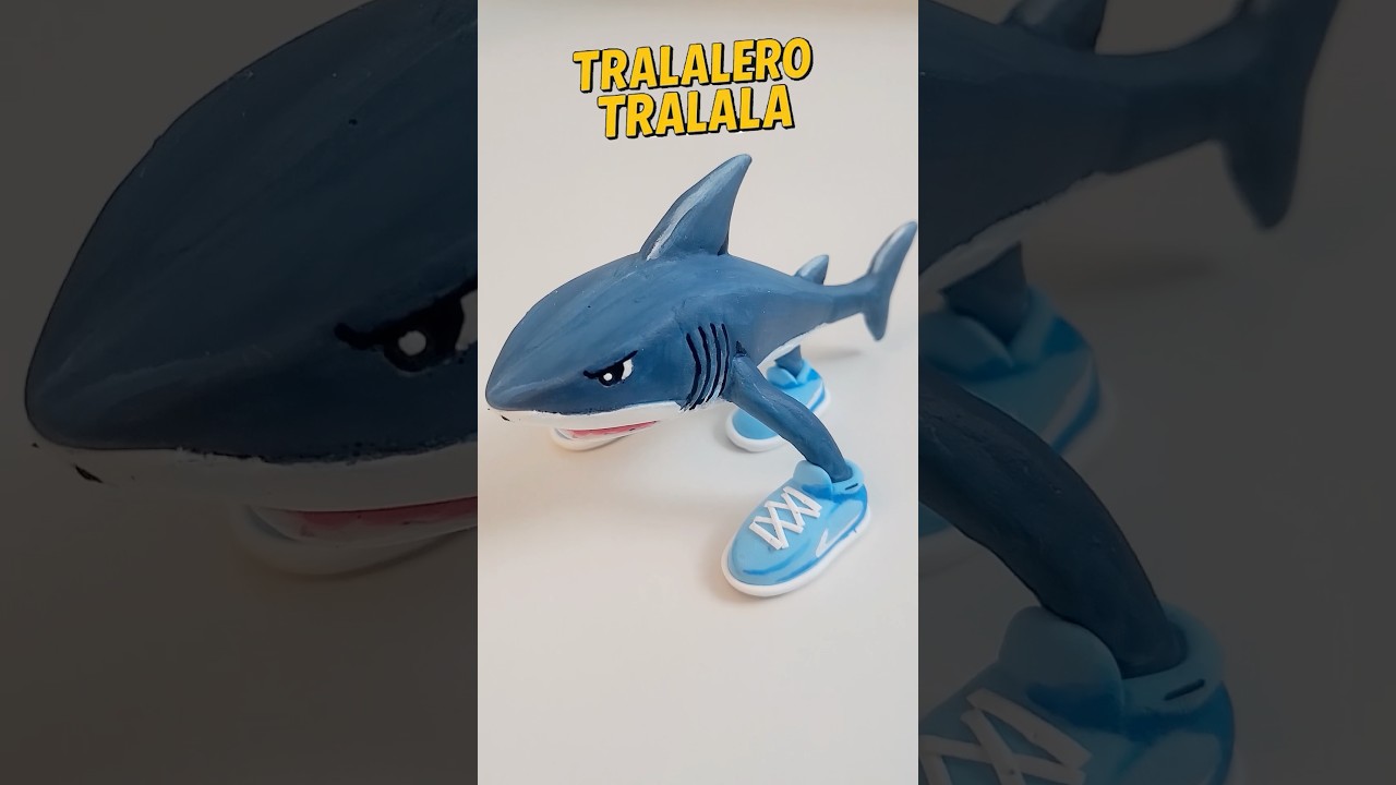 [Brainrot] Making TRALALERO TRALALA with Clay  #memes