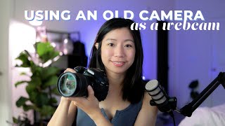 Using old camera as webcam step by step | Canon 80D webcam on M1 Mac Mini w/ EOS Utility &OBS Studio