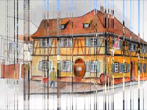 Mon village en Alsace (photos et aquarelles)