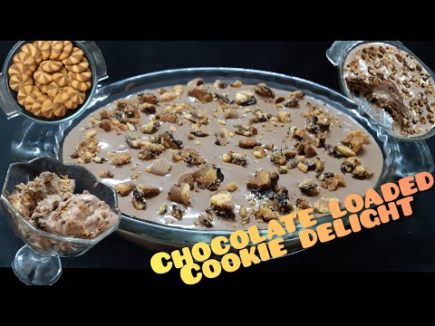 Chocolate delight-Chocolate dessert-Easy chocolate dessert recipe-Sabeen's