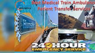 Falcon Train Ambulance in Kolkata – Responsible with ICU Medical Team