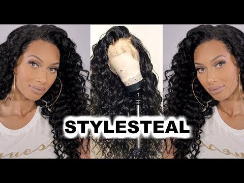 Brazilian Hair Loose Wave Full lace Wig Pre Plucked Hairline 22inch