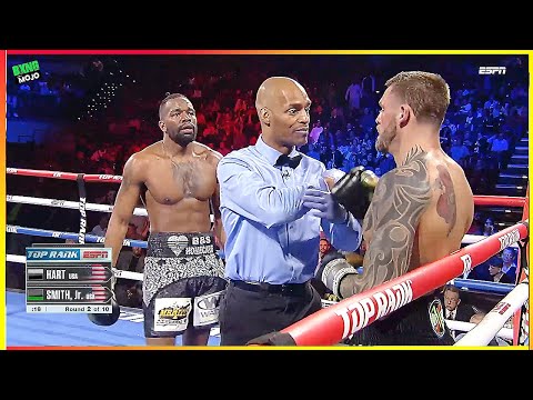 Joe Smith Jr. (USA) vs Jesse Hart (USA) - Boxing Highlights HD