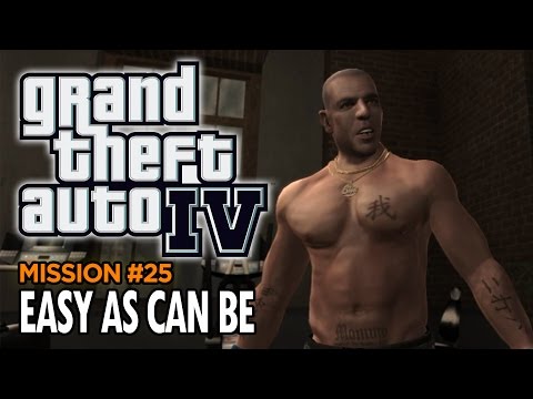GTA 4 - Mission #25 - Easy as Can Be (1080p, 60 FPS)