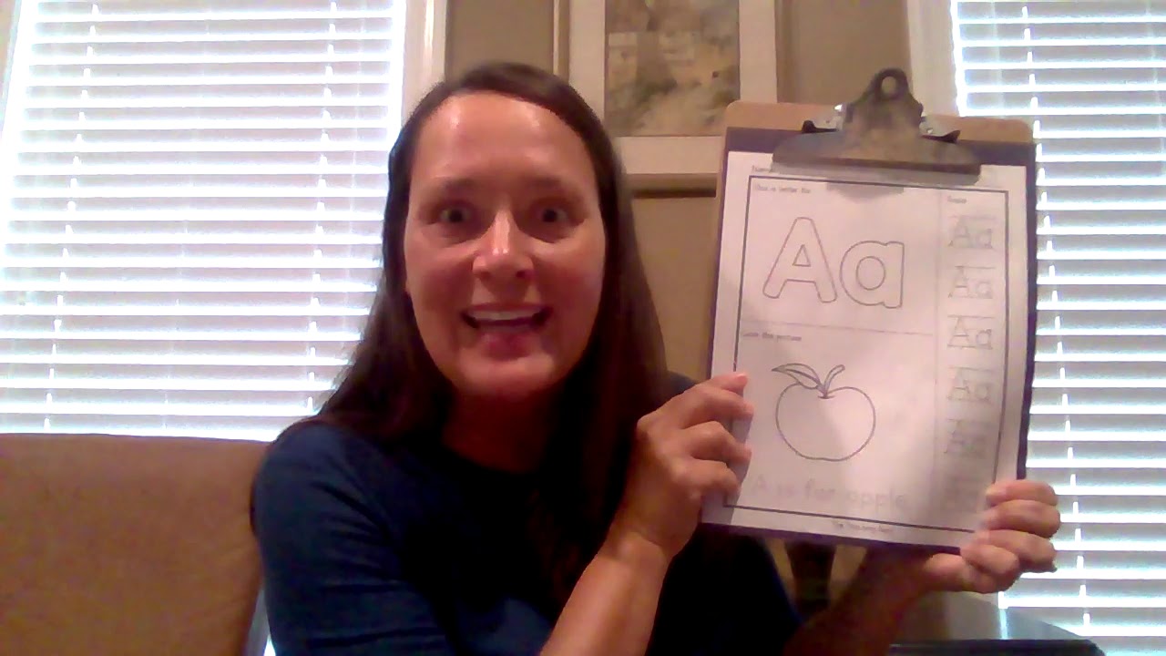 Letter Aa Tracing Worksheet