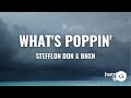 Stefflon Don x BNXN - What's Poppin' (Lyrics)