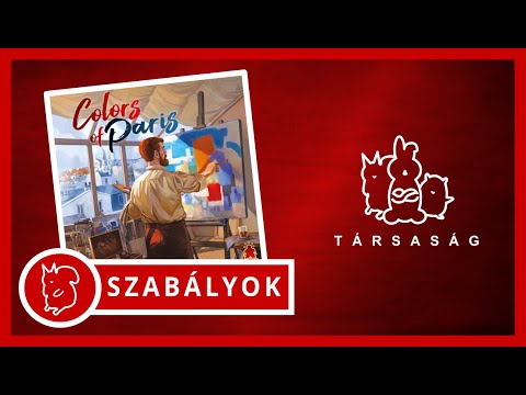 Colors Of Paris | Játékszabály - Társaság - Társasjáték Vlog