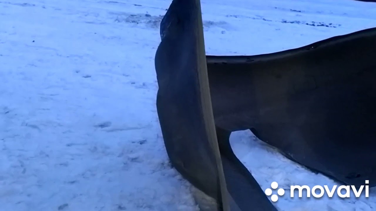как снять передний бампер ваз 2105