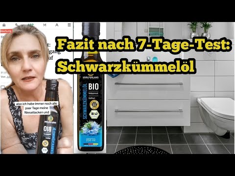 7 Tage Schwarzkümmelöl im Selbsttest - was kann das?