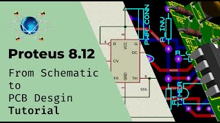 How to design Schematic and PCB Layout in Proteus | Beginner Tutorial