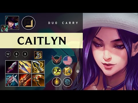 Caitlyn ADC vs Vayne - NA Grandmaster Patch 26.01