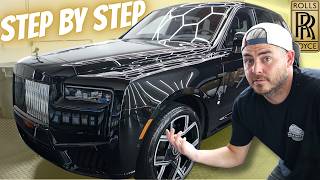 Ceramic Coating a $500,000 Rolls Royce STEP BY STEP