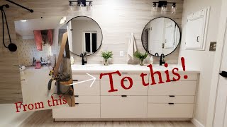 BATHROOM BEFORE AND AFTER