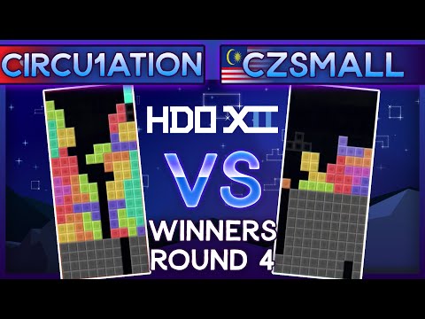 Hard Drop Open 12 - Circu1ation Vs. CZSmall - Winners Round 4 TETR.IO Tournament