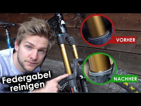 MTB Federgabel Dichtung reinigen - Lebensdauer der Federung verlängern