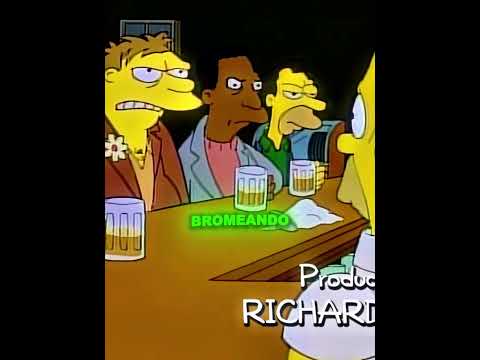Sonó sonó sonó,  me llaman del Bar de Moe 🎵 Los Simpson